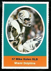 1972 Sunoco Stamps      331     Mike Kolen